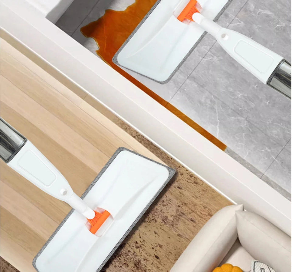 Spray Mop Broom Set Magic Flat Mops For Floor Home Cleaning Tool Brooms Household With Reusable Microfiber Pads Rotating Mop Aimak Store