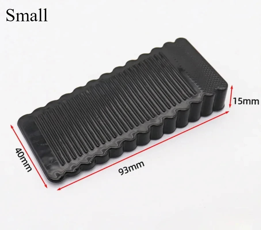 Anti-slip Door Stopper Rubber No Need to Punch Holes It Can Move Doorstop Household Use Anti-collision Front Wedge Home Aimak Store