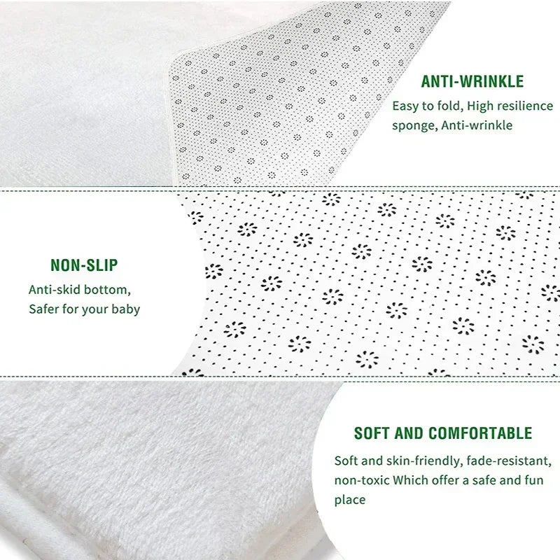 Child Playmat Highway City Traffic Playroom Area Rug Large Carpet Rug for Living Room Bedroom Decor Kids Play Non-slip Floor Mat Aimak Store