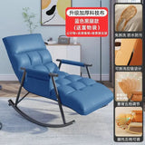 Rocking Chair Folding Nordic Balcony Lazy Chair Adult Leisure Technology Cloth Rocking chairs Sofa Bedroom Garden Lounge Seat Aimak Store