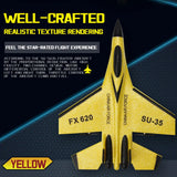 RC Foam Aircraft SU-35 Plane 2.4G Radio Control Glider Remote Control Fighter Plane Glider Airplane Foam Boys Toys for Children Aimak Store