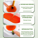 Paint Brush Cleaner Watercolor Brush Rinser with Drain Cleaner Rinse Cup Paint Water Dispenser Oil Paint Brush Cleaner Aimak Store