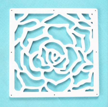 12pcs 29x29cm Hanging Screens Living Room Divider Panels Partition Wall Art Diy Home Decoration White Wood-plastic Aimak Store