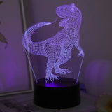 3D Creative Fantasy Dinosaur Night Light USB Home, Bedroom, Living Room, Sleep, Office Light Decorative Light, Gift Light Aimak Store