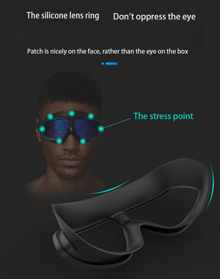 New Fashion Large Frame Swimming Goggles for Adults High Quality HD Antifog Swim Glasses Manufacturer Direct Wholesale Price Aimak Store