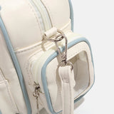 Y2K Ita Bag Cat PU Backpack – Foldable, Adjustable Strap, Secure Zipper, Preppy Style Cute Schoolbag Aimak Store