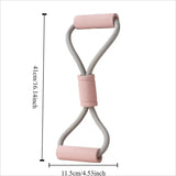 8 Tensioner Yoga Bands Exercise Stretch Itness Equipment Figure Elastic Pull Rope For Slimming Multi-Function Straps Band Aimak Store
