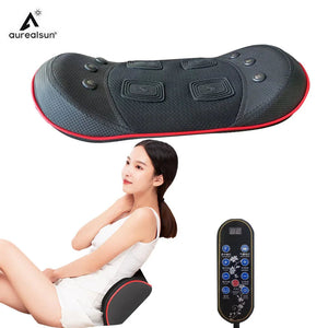 Electric Waist Massager Lumbar Traction Airbag Inflatable Lumbar Spine Back body Massage Vibration Relief Health Traction Therap Aimak Store