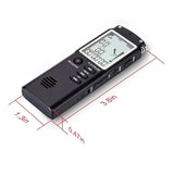 16GB/32GB/64GB Voice Recorder USB Professional 96h Dictaphone Noise Reduction Digital Audio Voice Recording with WAV,MP3 Player Aimak Store
