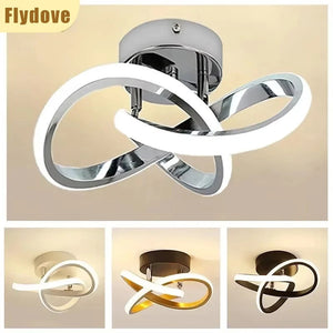 Nordic Minimalist LED Strip Corridor Ceiling Light Creative Living Room Balcony Bedroom Home Decoration Lighting Fixtures Aimak Store