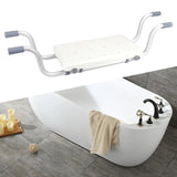 Bath Chair Aluminum Alloy Width Adjustable Bathtub Seat Non-Slip Bathtub Rack Shower Chair for Bathroom Accessories 82x30x18cm Aimak Store
