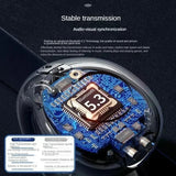 NEW Bluetooth 5.3 Wireless Bone Conduction Headphones T75 Clip Ear Music Noise Canceling Headset HD Call Sports Gaming Earphone Aimak Store