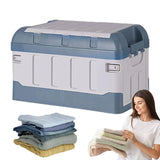 Camping Box Car Trunk Organizer Storage Box Multifunctional Large Capacity Collapsible Storage Boxes For Car Truck Aimak Store