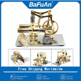 Stirling Engine Miniature Model with Balance, Steam Power Technology, Scientific Power Generation, Experimental Toy Aimak Store