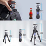 ARTCISE CS15C Carbon Fiber Compact Travel Portable Tabletop Mini Tripod with 360° Panorama Ballhead for DSLR Camera Mobile Phone Aimak Store