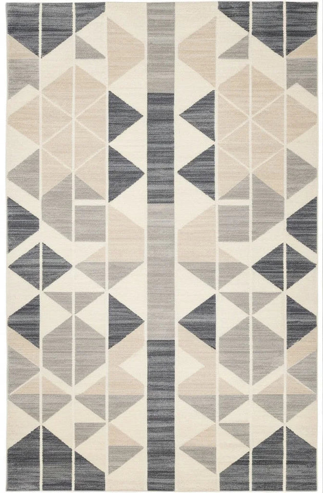 VIKAMA Nordic Patchwork Faux Wool Rug - Non-Slip, Easy Clean Living Room, Bedside, Sofa Mat for Home Decor, 50x80cm Aimak Store