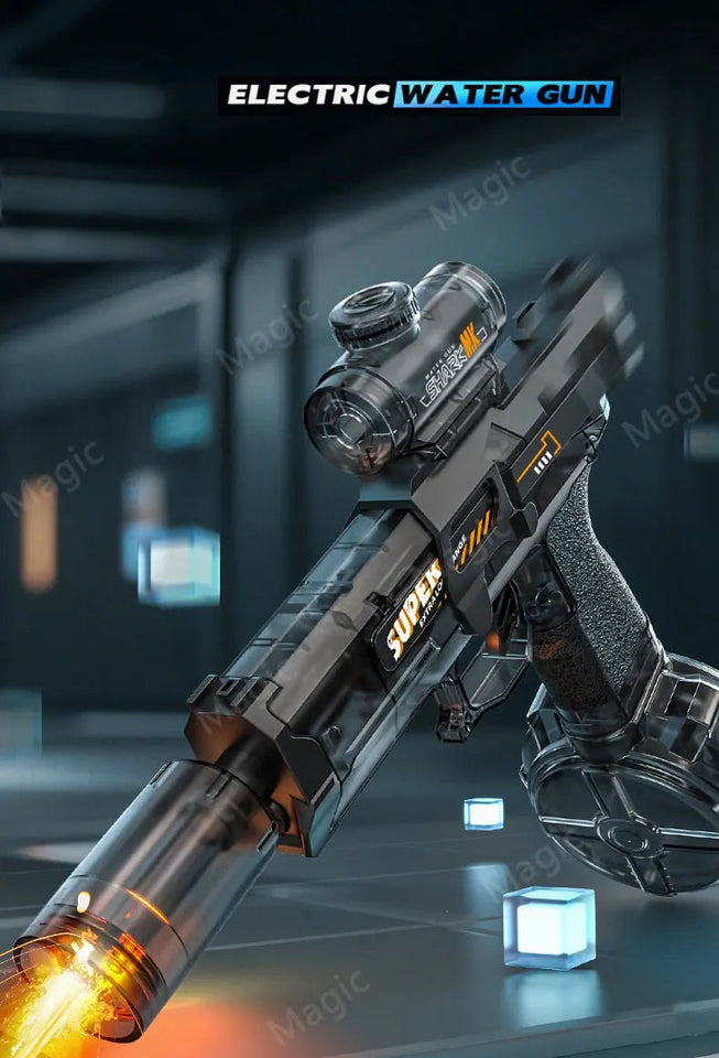 Electric Water Guns For Adults Powerful Squirt Automatic Water Suction Water Blasters Summer Outdoor Beach Toy For boys Kid Gift Aimak Store