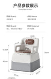 Ergonomic Elderly Toilet, Detachable Armrest, Heightened Portable Seat, Soft Backrest Comfort Chair for Pregnant Women Aimak Store
