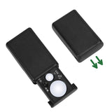 30X 60X Pocket Jewelry Magnifier Slide Out Illuminated Magnifying Glass with LED UV Light Handheld Loupe Lens For Diamond Coins Aimak Store