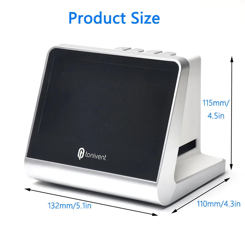 22MP Film Scanner for 135 Film 126KPK/110 Film/Super8/ Monochrome/Slide to Digital JPEG Photos Built 16GB Memory 5'' LCD Screen Aimak Store