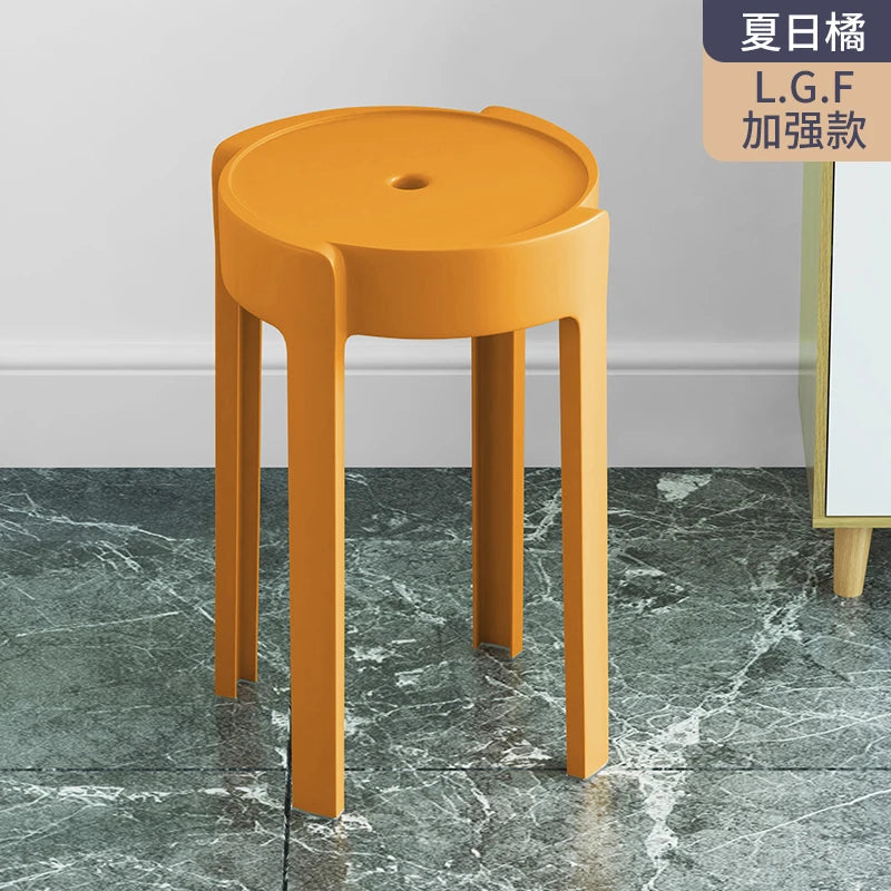 Plastic Modern Chair Floor Leisure Balcony Portable Dining Chair Fashionable Living Room Chaise Scandinave Japanese Furniture Aimak Store