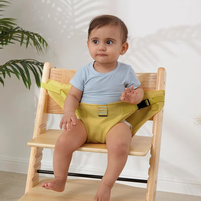 Foldable Baby Dining Chair And Table Safety Belt Anti-drop Adjustable Washable Portable Child High Seat Safety Feeding Strap Aimak Store