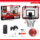 Kids Mini Basketball Hoop With Electronic Scoreboard Ball Sport Backboard Outdoor Indoor Excersise Accessory Funny Game Toys Aimak Store