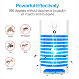 2Pcs LED Mosquito Killer Lamp Multifunctional Light Controlled Mosquito Killer LED Trap Electric Shock Mosquito Killer Lamp Aimak Store