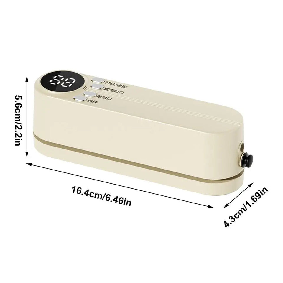 Charging Cordless Automatic Pump Cordless Food Preservation Vacuum Sealers Food Storage Sealing Machine Compact Machine Aimak Store