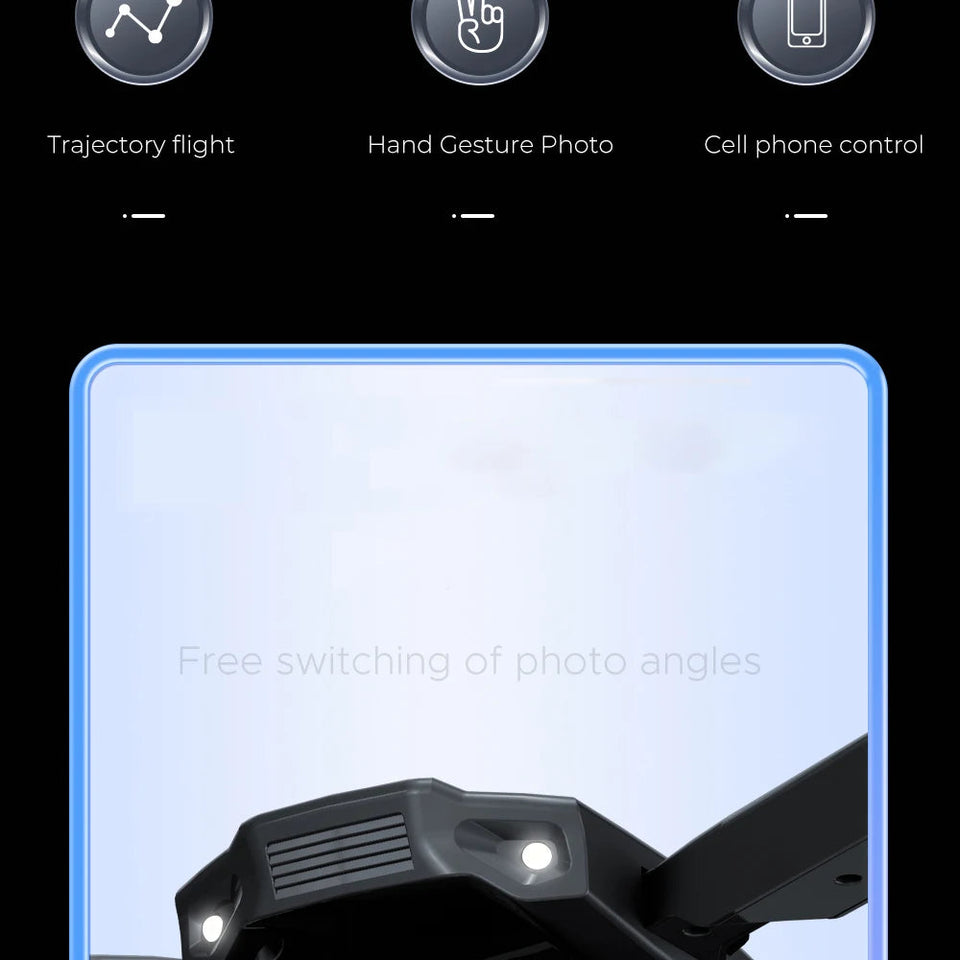 H15 Mini RC Drone With Camera HD Wifi Fpv Photography Quadcopter Fixed Height Selfie Professional Dron Gifts Toys for boys Aimak Store