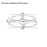 Multifunctional Charcoal Barbecue Grill, Household Korean BBQ Grill, Portable Camping Grill Stove, Tabletop Smoker Grill Aimak Store