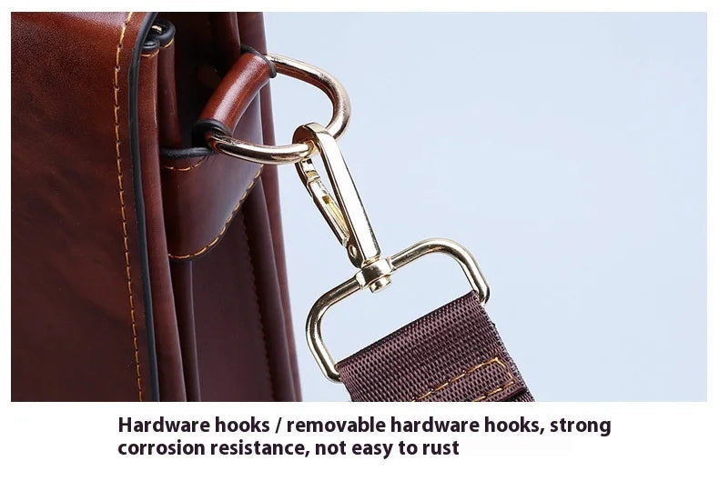 Men's High Quality Business Briefcase Crossbody Shoulder Messenger Bags Male Office Handbag Laptop Bags Bolsos Para Hombre Aimak Store