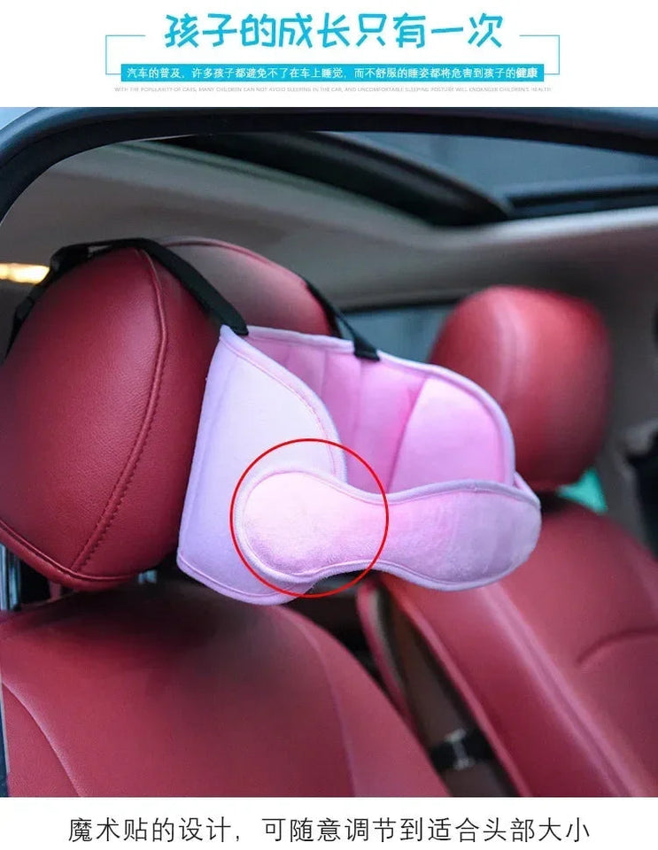 Children Head Fixing Belt Car Safety Seat Baby Head Support Pillow Sleep Aid Protective Pad Universal Fit All Models Aimak Store