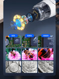 1000X 4.3" LCD Digital Microscope 1080P Coin Microscopio 8 LED Lights USB Magnifier Soldering Repair Video Microscope for Coin Aimak Store
