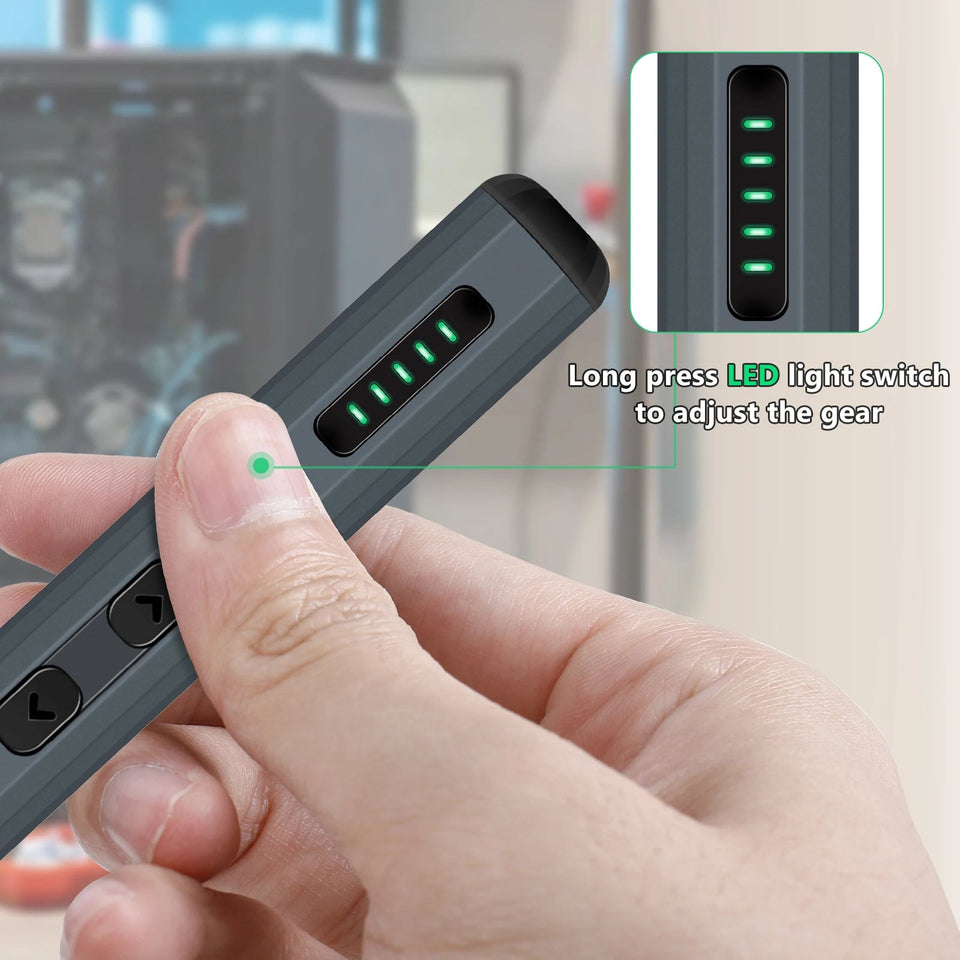 68 in 1 Mini Cordless Electric Screwdriver Set Precision Rechargeable Kit Magnetic Storage Maintenance Tools for Phone Camera PC Aimak Store