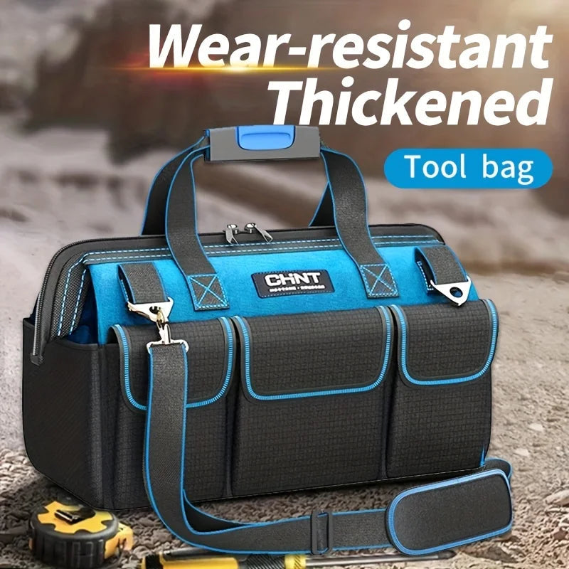 Multifunctional Tool Bag Thickened Large Capacity Waterproofed Wear-Resistant Toolkit MultiPocket Electrician Storage Bag Aimak Store