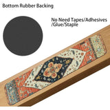 Carpet Stair Treads for Wooden Steps Set of 15, 30''X8'' Indoor Runner Resistant Rugs Rubber Safety Mats for Dogs Aimak Store