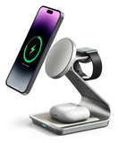 Bonola Magnetic 3 in 1 Wireless Charger for iPhone 15/13/14 Pro Max/12 30W Wireless Charging Station for Apple Watch/AirPods Pro Aimak Store