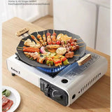 [Without Gas Cylinder]Portable Gas Powered Stove Burner Household Stainless Steel Camping Gas Stove Outdoor Butane Gas Cooktops Aimak Store