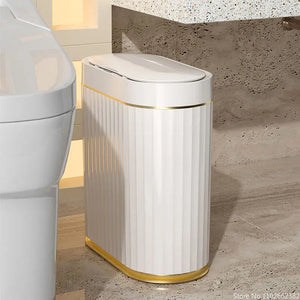 7L/9L Smart Trash Can Electronic Automatic Smart Sensor Garbage Bin Household Toilet Waste Garbage Can for Kitchen Bathroom Aimak Store