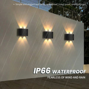 LED Wall Lamp Waterproof IP66 Indoor Outdoor Lamp  Garden Lights for Living Room Hallway Bedroom Decor Aimak Store