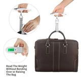 110lb/50kg Portable Electronic Hand Luggage Scale LCD Digital Display Balance Scale Suitcase Travel Weighs Baggage Weight Tool Aimak Store