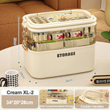 3/4 Layers Large Capacity Family Medicine Organizer Storage Box Portable First Aid Kit Pill Container Emergency Pharmacy Box Aimak Store