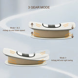 Ergonomic Electric Lumbar Traction Massager Adjustable Vibration Waist Spine Support Back Massage Machine Inflatable Stretcher Aimak Store