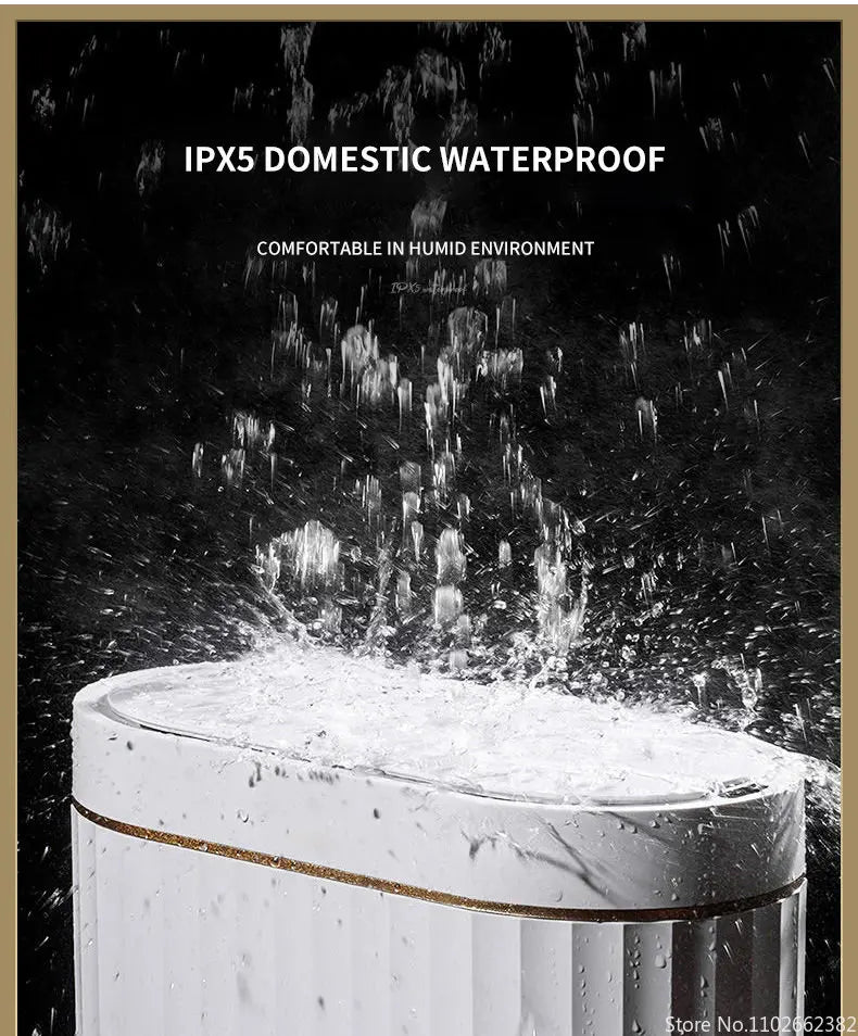 7L/9L Smart Trash Can Electronic Automatic Smart Sensor Garbage Bin Household Toilet Waste Garbage Can for Kitchen Bathroom Aimak Store