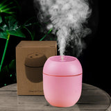 USB Portable Air Humidifier 250ML Essential Oil Diffuser 2 Modes Auto Off with LED Light for Home Car Mist Maker Face Steamer Aimak Store