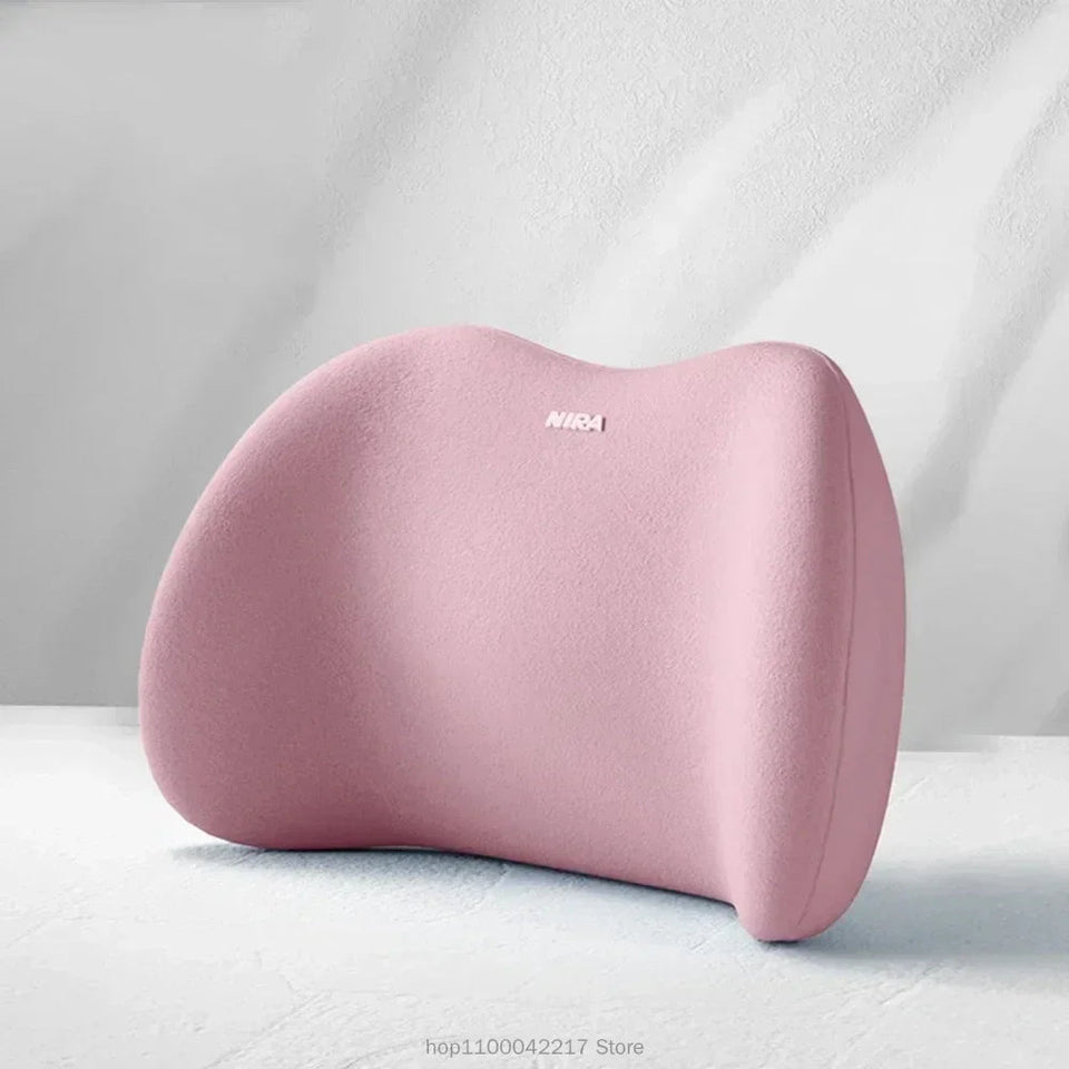 Ergonomic Memory Foam Car Seat Cushion - Lumbar Support & Neck Pillow For All-Season ComfortSynthetic Fiber Car Accessories Aimak Store