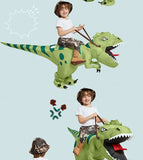 Animal Cartoon Riding T-Rex Inflatable Costume Nursery Kids Dinosaur Role Playing Game Adult Kids Chasing Game Birthday Gift Aimak Store