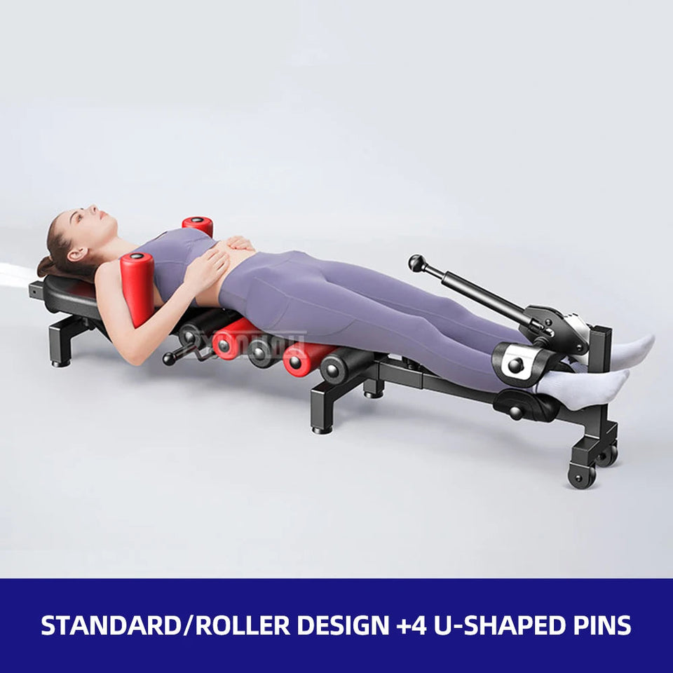 Lumbar Spine Stretcher Spinal Traction Home Height Increasing Fitness Spinal Traction Device Inverted And Soothing Bed Aimak Store