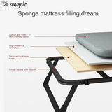 Upholstered Folding Bed Office Lunch Break Sheet People Home Nap Bed Dormitory Simple Bed Reinforcement Escort Hard Board Bed Aimak Store